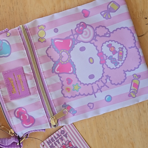 LOUNGEFLY HELLO KITTY CANVAS BAG - Picture 7 of 8